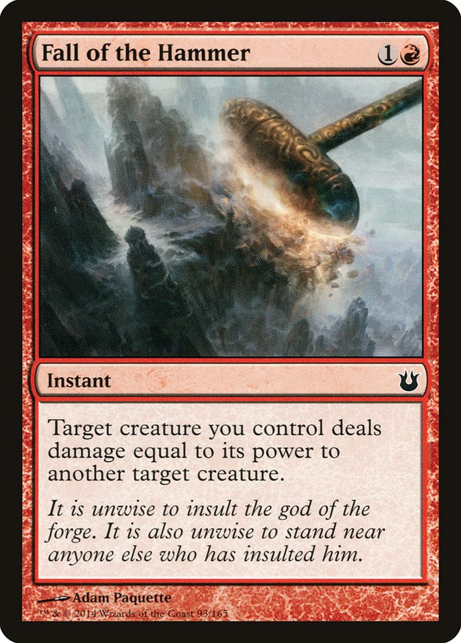 Fall of the Hammer [Born of the Gods] - Magic: The Gathering - Card Brawlers | Quebec | Canada |