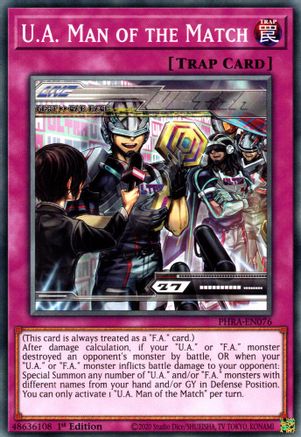 U.A. Man of the Match [PHRA-EN076] Common - Yu-Gi-Oh! - Card Brawlers | Quebec | Canada |