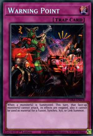 Warning Point [PHRA-EN078] Secret Rare - Yu-Gi-Oh! - Card Brawlers | Quebec | Canada |