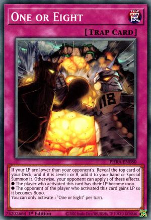One or Eight [PHRA-EN080] Common - Yu-Gi-Oh! - Card Brawlers | Quebec | Canada |