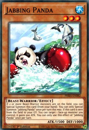 Jabbing Panda [PHRA-EN082] Common - Yu-Gi-Oh! - Card Brawlers | Quebec | Canada |