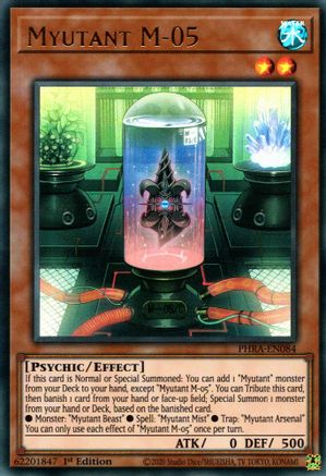 Myutant M-05 [PHRA-EN084] Ultra Rare - Yu-Gi-Oh! - Card Brawlers | Quebec | Canada |