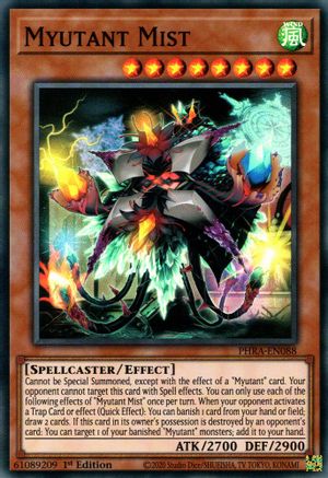 Myutant Mist [PHRA-EN088] Super Rare - Yu-Gi-Oh! - Card Brawlers | Quebec | Canada |