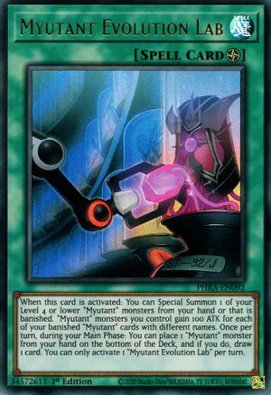 Myutant Evolution Lab [PHRA-EN092] Ultra Rare - Yu-Gi-Oh! - Card Brawlers | Quebec | Canada |