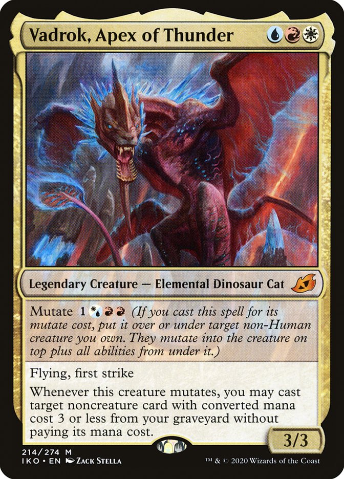 Vadrok, Apex of Thunder [Ikoria: Lair of Behemoths] - Magic: The Gathering - Card Brawlers | Quebec | Canada |