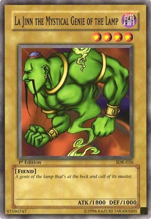 La Jinn the Mystical Genie of the Lamp (SDK-026) Common / Short Print