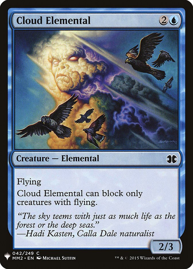 Cloud Elemental [Mystery Booster] - Magic: The Gathering - Card Brawlers | Quebec | Canada |