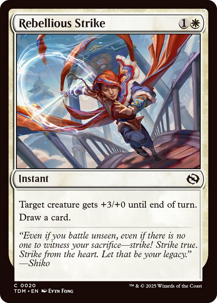 Rebellious Strike [Tarkir: Dragonstorm] - Magic: The Gathering - Card Brawlers | Quebec | Canada |