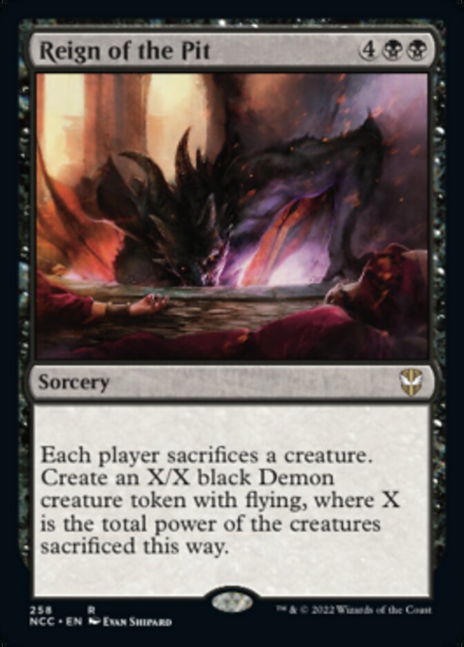 Reign of the Pit [Streets of New Capenna Commander] - Magic: The Gathering - Card Brawlers | Quebec | Canada |