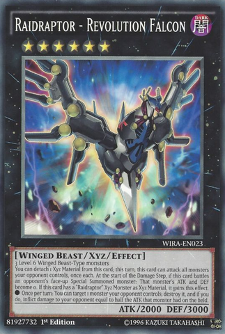 Raidraptor - Revolution Falcon [WIRA-EN023] Common - Yu-Gi-Oh! - Card Brawlers | Quebec | Canada |