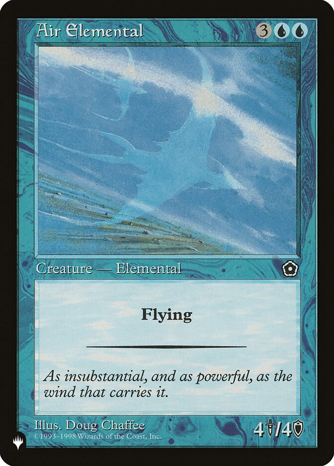 Air Elemental [The List] - Magic: The Gathering - Card Brawlers | Quebec | Canada |