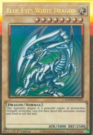 Blue-Eyes White Dragon [MAGO-EN001] Gold Rare - Yu-Gi-Oh! - Card Brawlers | Quebec | Canada |