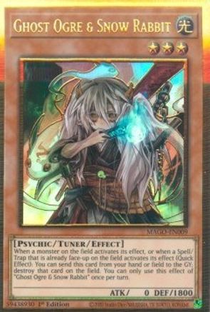 Ghost Ogre & Snow Rabbit [MAGO-EN009] Gold Rare - Yu-Gi-Oh! - Card Brawlers | Quebec | Canada |
