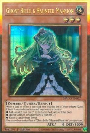 Ghost Belle & Haunted Mansion [MAGO-EN012] Gold Rare - Yu-Gi-Oh! - Card Brawlers | Quebec | Canada |