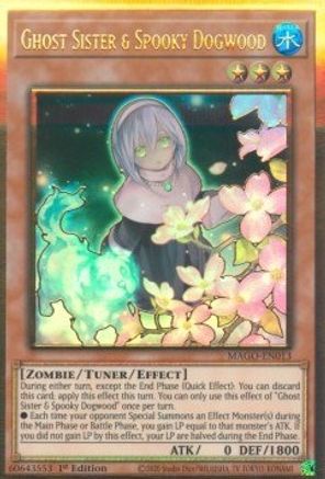 Ghost Sister & Spooky Dogwood (Alternate Art) [MAGO-EN013] Gold Rare - Yu-Gi-Oh! - Card Brawlers | Quebec | Canada |