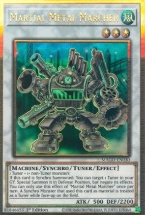 Martial Metal Marcher [MAGO-EN030] Gold Rare - Yu-Gi-Oh! - Card Brawlers | Quebec | Canada |