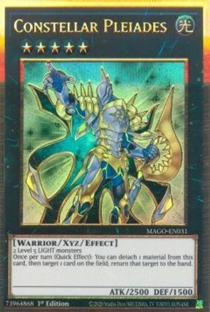 Constellar Pleiades [MAGO-EN031] Gold Rare - Yu-Gi-Oh! - Card Brawlers | Quebec | Canada |