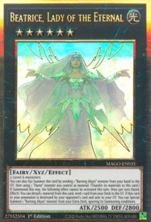 Beatrice, Lady of the Eternal [MAGO-EN035] Gold Rare - Yu-Gi-Oh! - Card Brawlers | Quebec | Canada |