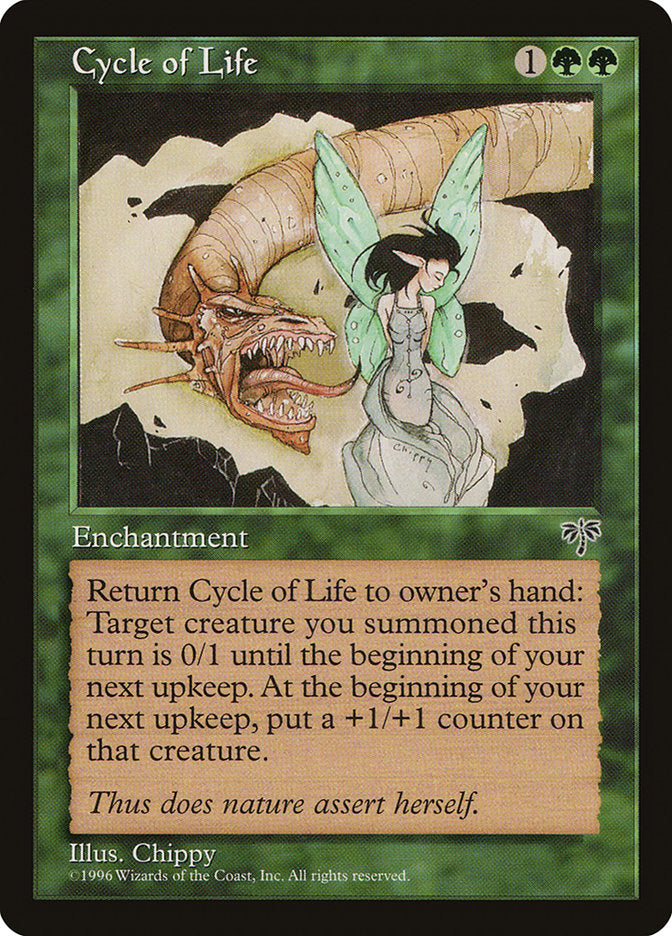 Cycle of Life [Mirage] - Magic: The Gathering - Card Brawlers | Quebec | Canada |