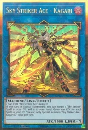Sky Striker Ace - Kagari (Alternate Art) [MAGO-EN038] Gold Rare - Yu-Gi-Oh! - Card Brawlers | Quebec | Canada |