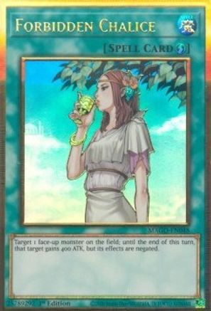 Forbidden Chalice [MAGO-EN048] Gold Rare - Yu-Gi-Oh! - Card Brawlers | Quebec | Canada |