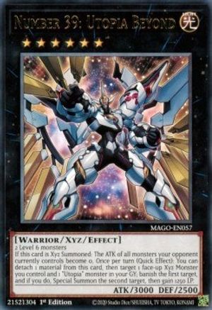 Number 39: Utopia Beyond [MAGO-EN057] Rare - Yu-Gi-Oh! - Card Brawlers | Quebec | Canada |