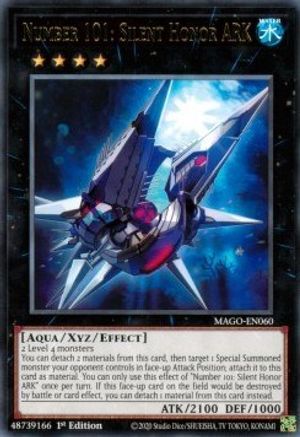 Number 101: Silent Honor ARK [MAGO-EN060] Rare - Yu-Gi-Oh! - Card Brawlers | Quebec | Canada |