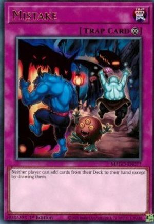 Mistake [MAGO-EN077] Rare - Yu-Gi-Oh! - Card Brawlers | Quebec | Canada |
