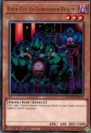Tour Bus To Forbidden Realms [MAGO-EN078] Rare - Yu-Gi-Oh! - Card Brawlers | Quebec | Canada |
