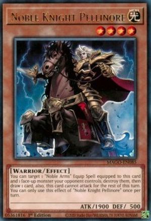 Noble Knight Pellinore [MAGO-EN085] Rare - Yu-Gi-Oh! - Card Brawlers | Quebec | Canada |