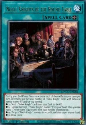 Noble Knights of the Round Table [MAGO-EN086] Rare - Yu-Gi-Oh! - Card Brawlers | Quebec | Canada |