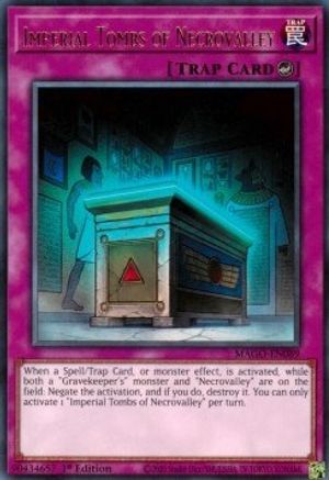 Imperial Tombs of Necrovalley [MAGO-EN089] Rare - Yu-Gi-Oh! - Card Brawlers | Quebec | Canada |