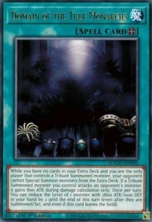 Domain of the True Monarchs [MAGO-EN090] Rare - Yu-Gi-Oh! - Card Brawlers | Quebec | Canada |