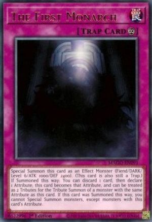The First Monarch [MAGO-EN091] Rare - Yu-Gi-Oh! - Card Brawlers | Quebec | Canada |