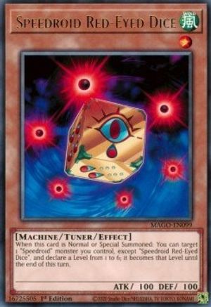 Speedroid Red-Eyed Dice [MAGO-EN099] Rare - Yu-Gi-Oh! - Card Brawlers | Quebec | Canada |