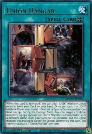 Union Hangar [MAGO-EN103] Rare - Yu-Gi-Oh! - Card Brawlers | Quebec | Canada |