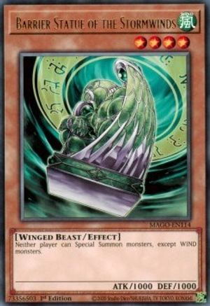 Barrier Statue of the Stormwinds [MAGO-EN114] Rare - Yu-Gi-Oh! - Card Brawlers | Quebec | Canada |