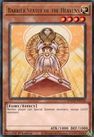 Barrier Statue of the Heavens [MAGO-EN116] Rare - Yu-Gi-Oh! - Card Brawlers | Quebec | Canada |