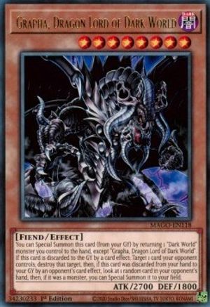 Grapha, Dragon Lord of Dark World [MAGO-EN118] Rare - Yu-Gi-Oh! - Card Brawlers | Quebec | Canada |