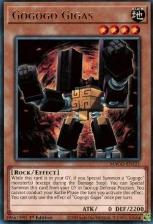 Gogogo Gigas [MAGO-EN121] Rare - Yu-Gi-Oh! - Card Brawlers | Quebec | Canada |