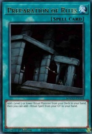 Preparation of Rites [MAGO-EN144] Rare - Yu-Gi-Oh! - Card Brawlers | Quebec | Canada |
