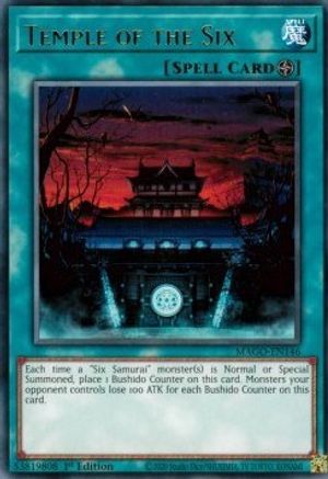 Temple of the Six [MAGO-EN146] Rare - Yu-Gi-Oh! - Card Brawlers | Quebec | Canada |