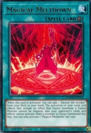 Magical Meltdown [MAGO-EN152] Rare - Yu-Gi-Oh! - Card Brawlers | Quebec | Canada |