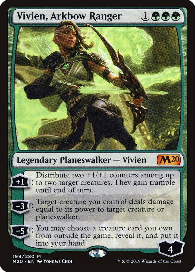 Vivien, Arkbow Ranger [Core Set 2020] - Magic: The Gathering - Card Brawlers | Quebec | Canada |