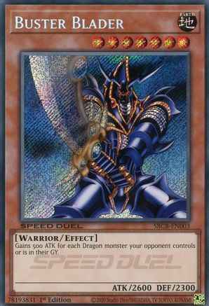 Buster Blader (Secret) [SBCB-EN003] Secret Rare - Yu-Gi-Oh! - Card Brawlers | Quebec | Canada |