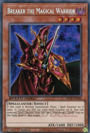 Breaker the Magical Warrior (Secret) [SBCB-EN008] Secret Rare - Yu-Gi-Oh! - Card Brawlers | Quebec | Canada |