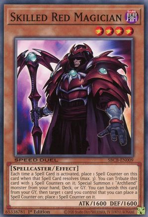 Skilled Red Magician [SBCB-EN009] Common - Yu-Gi-Oh! - Card Brawlers | Quebec | Canada |