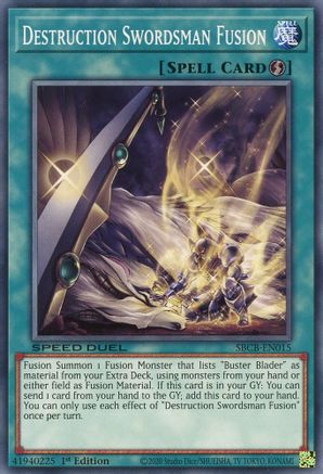 Destruction Swordsman Fusion [SBCB-EN015] Common - Yu-Gi-Oh! - Card Brawlers | Quebec | Canada |