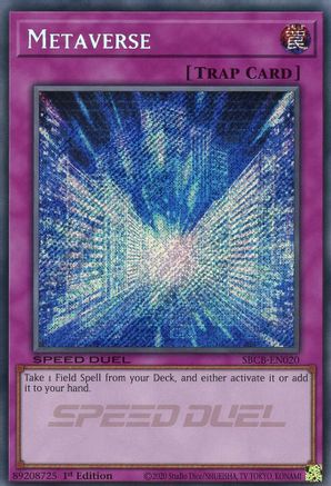 Metaverse (Secret) [SBCB-EN020] Secret Rare - Yu-Gi-Oh! - Card Brawlers | Quebec | Canada |