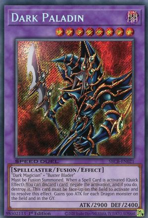 Dark Paladin (Secret) [SBCB-EN021] Secret Rare - Yu-Gi-Oh! - Card Brawlers | Quebec | Canada |